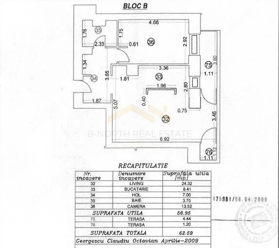 Monaco Towers, metrou Dimitrie Leonida apartament 2 camere de vanzare 63 mp